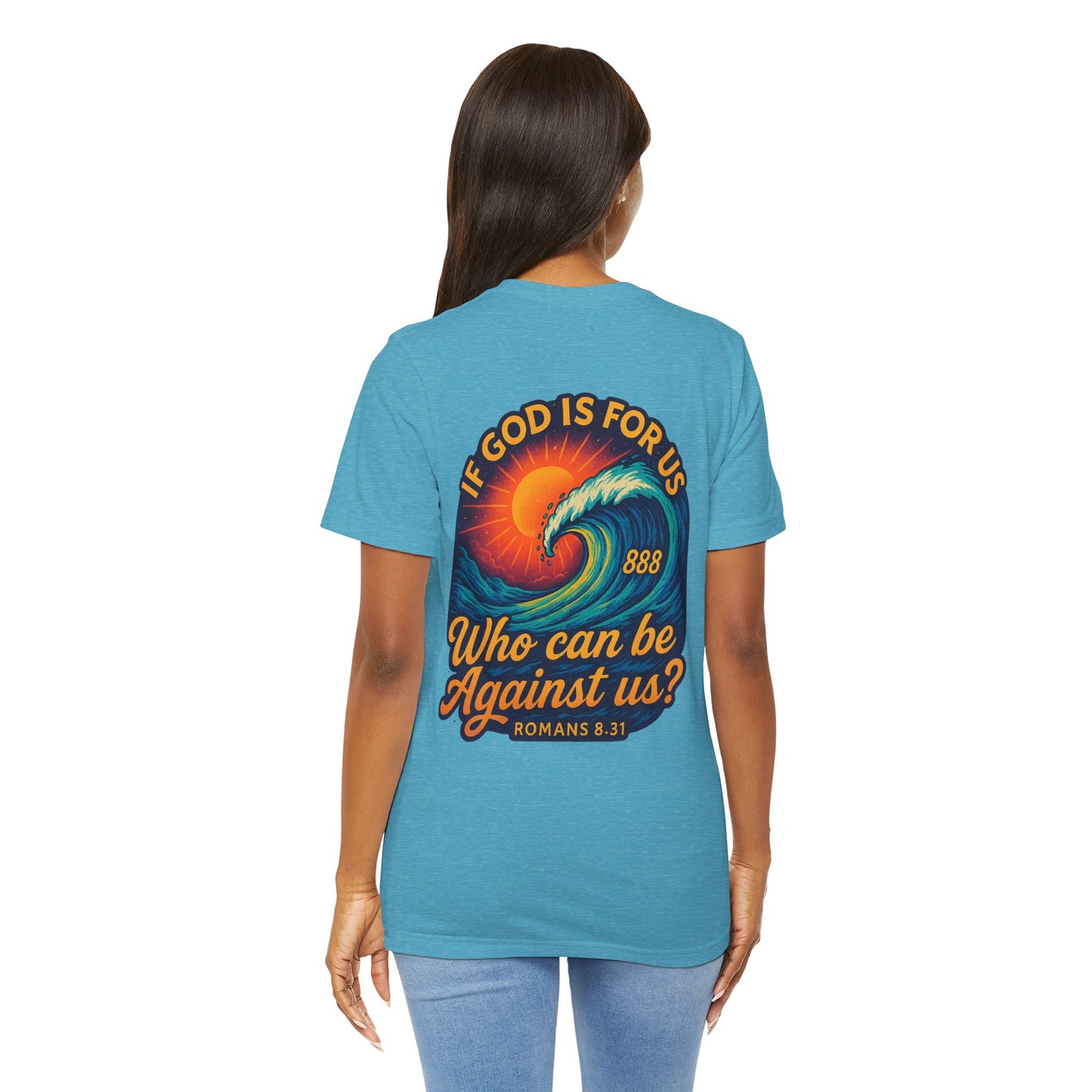 If God Is For Us | 888 Wave Tee – Romans 8:31