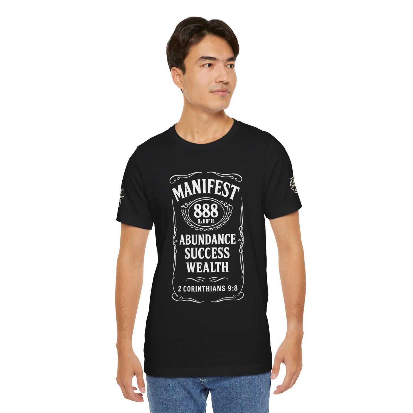 888 LIFE Tee – Abundance, Success & Overflow (2 Corinthians 9:8)