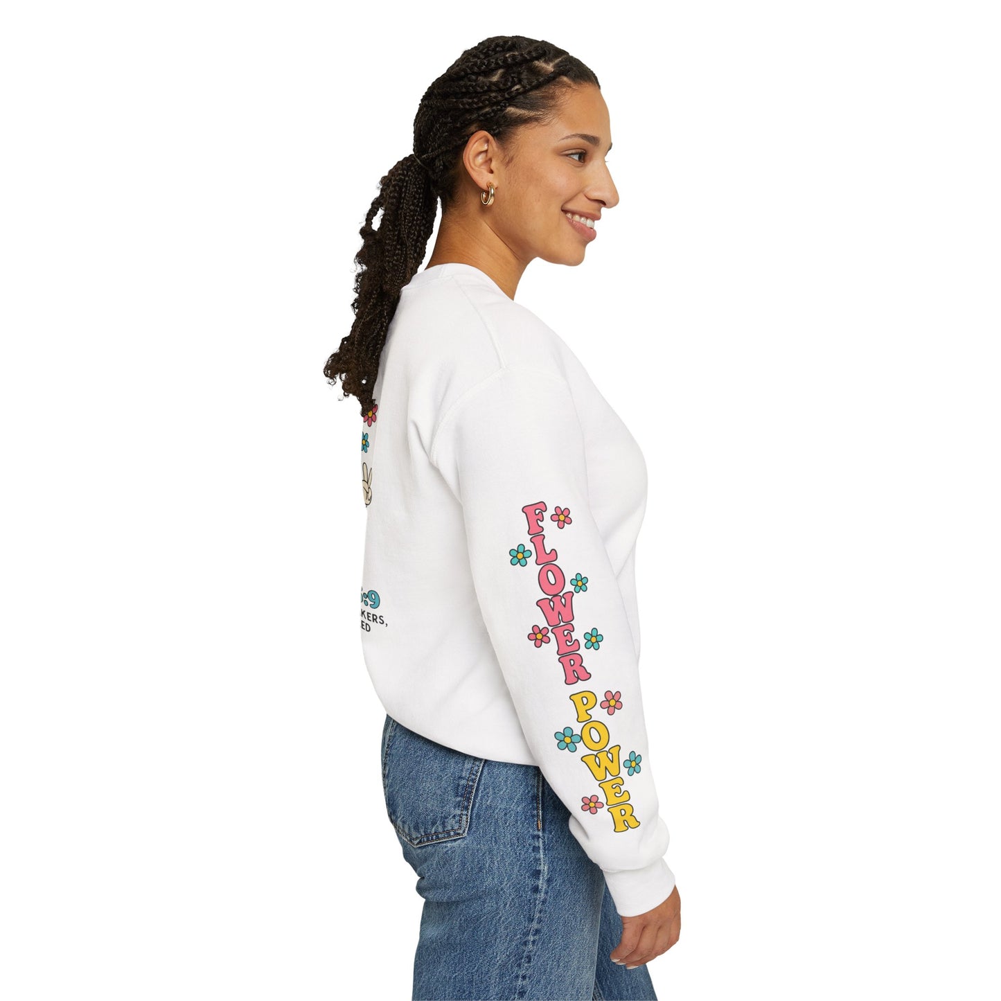 WORLD PEACE Crewneck β Matthew 5:9