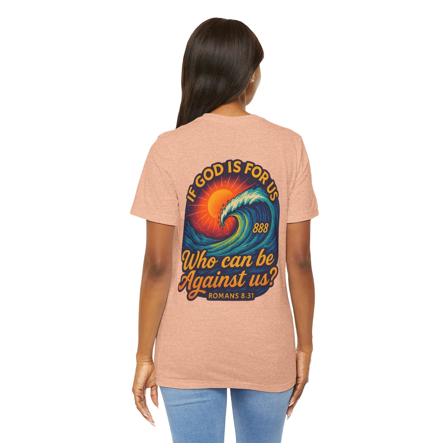 If God Is For Us | 888 Wave Tee – Romans 8:31