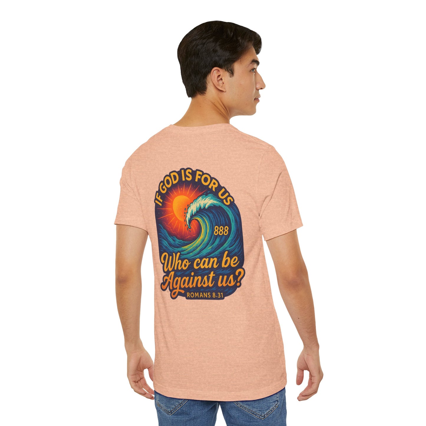 If God Is For Us | 888 Wave Tee – Romans 8:31