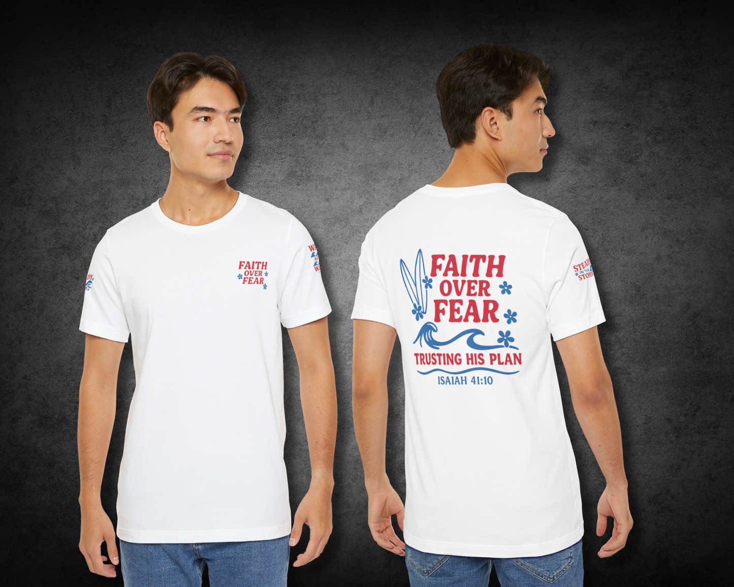 Faith Over Fear Tee – Surf x Scripture Streetwea