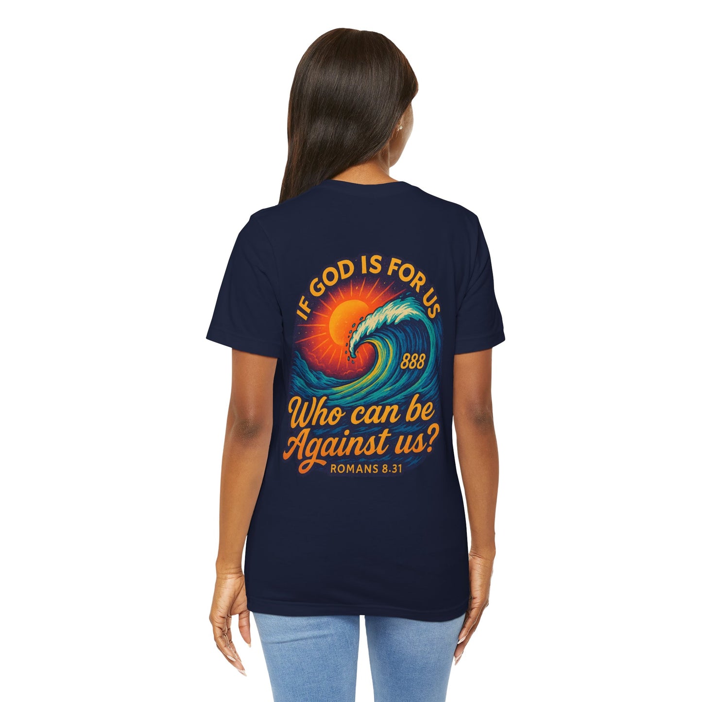 If God Is For Us | 888 Wave Tee – Romans 8:31