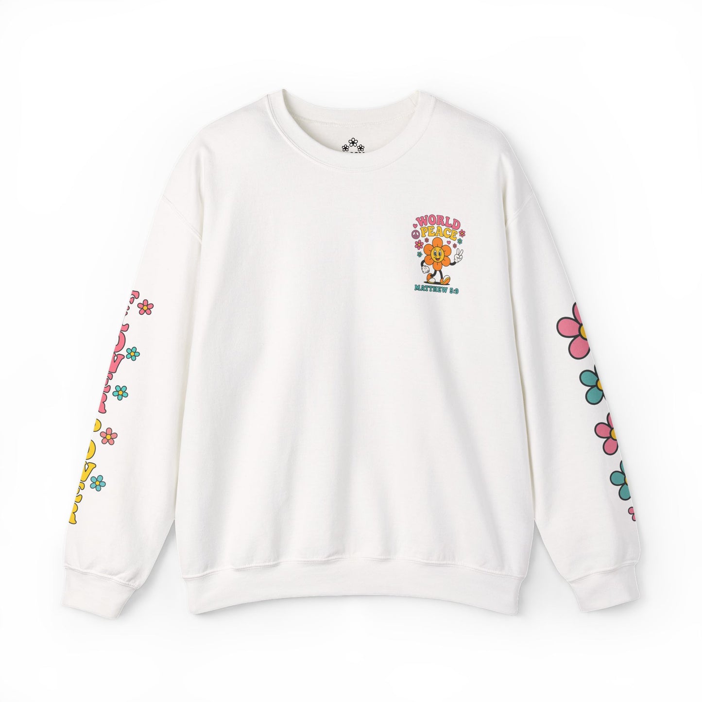 WORLD PEACE Crewneck β Matthew 5:9