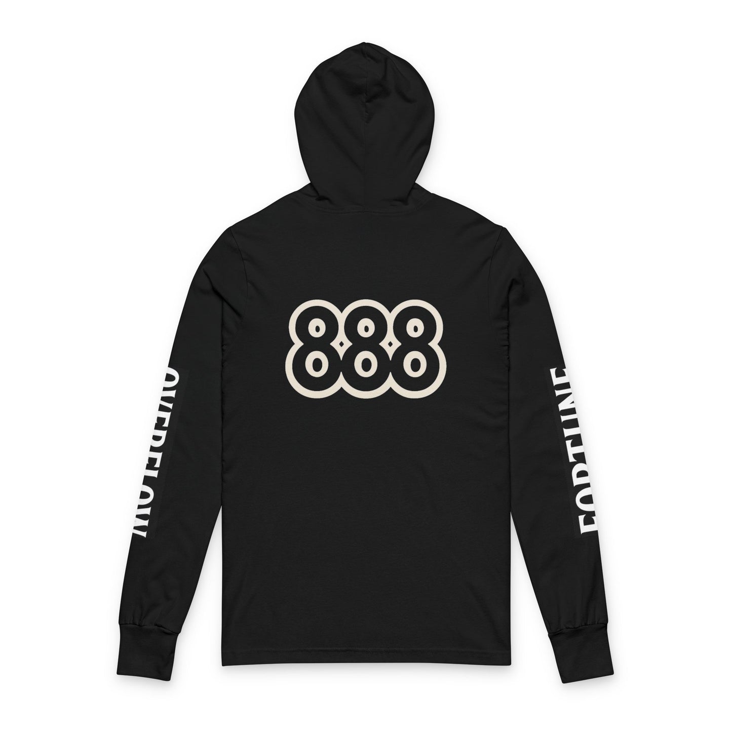Manifest 888 Hooded Tee – Abundance + Wealth Verse