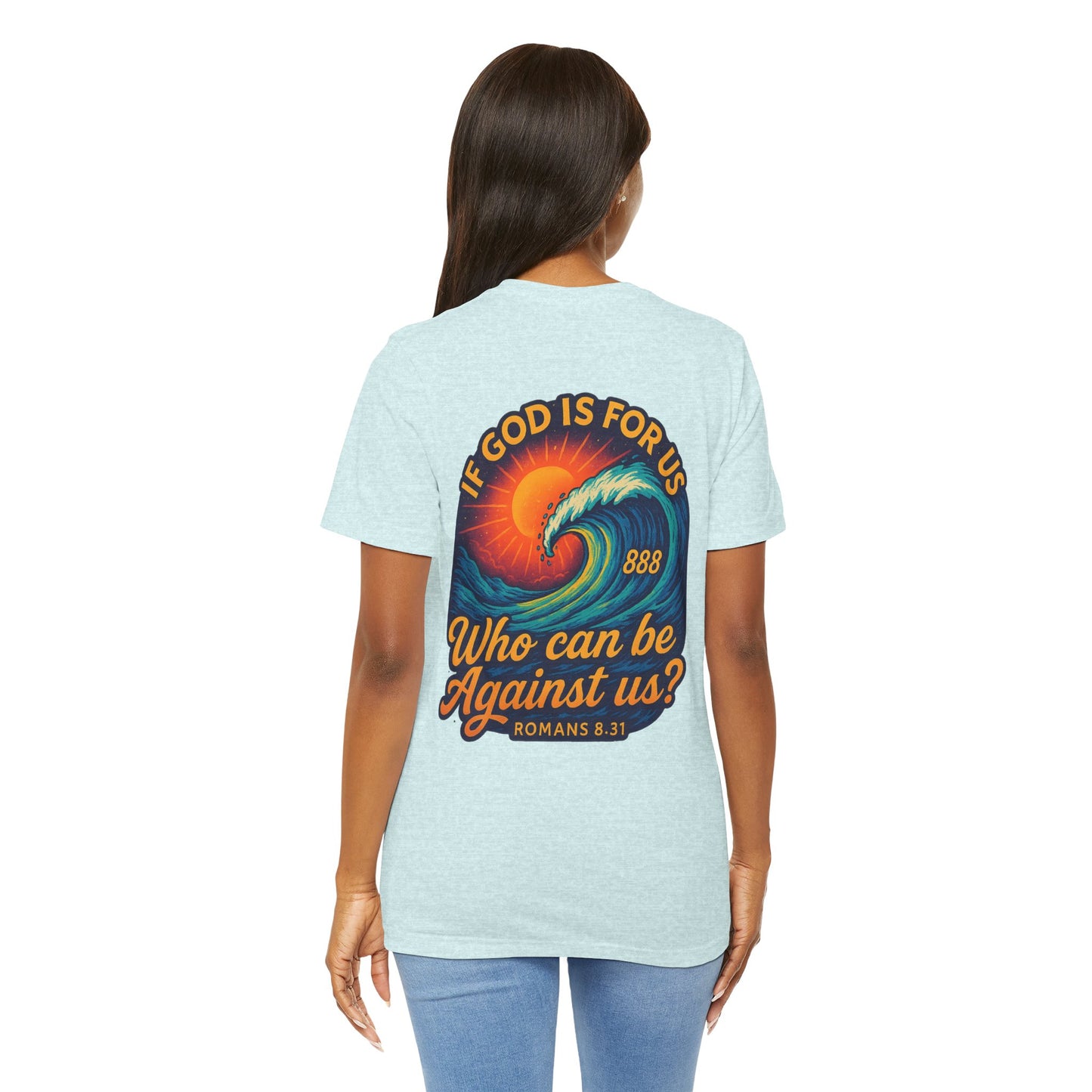 If God Is For Us | 888 Wave Tee – Romans 8:31