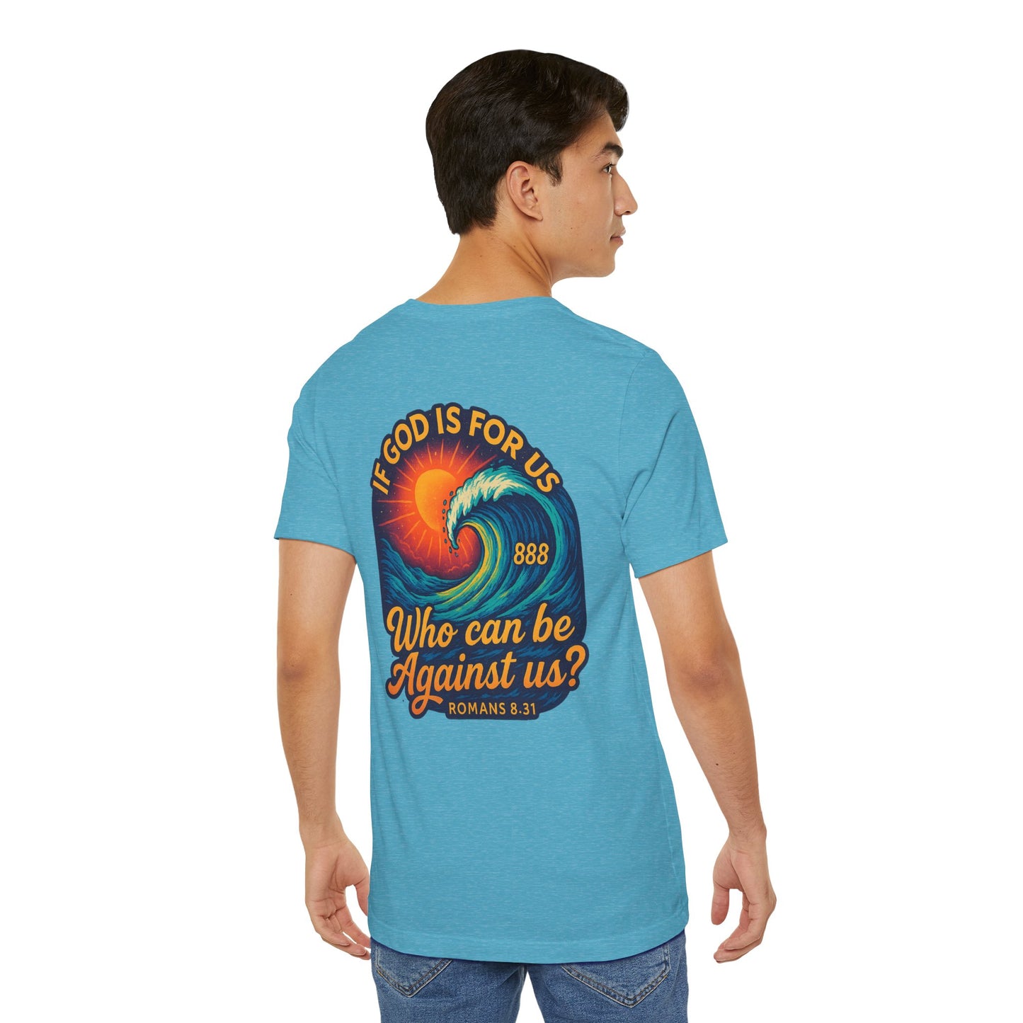 If God Is For Us | 888 Wave Tee – Romans 8:31