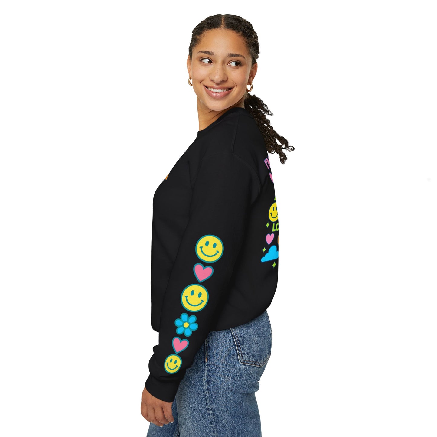 GOOD HUMAN 888 CREW – Positive Energy Unisex Sweatshirt