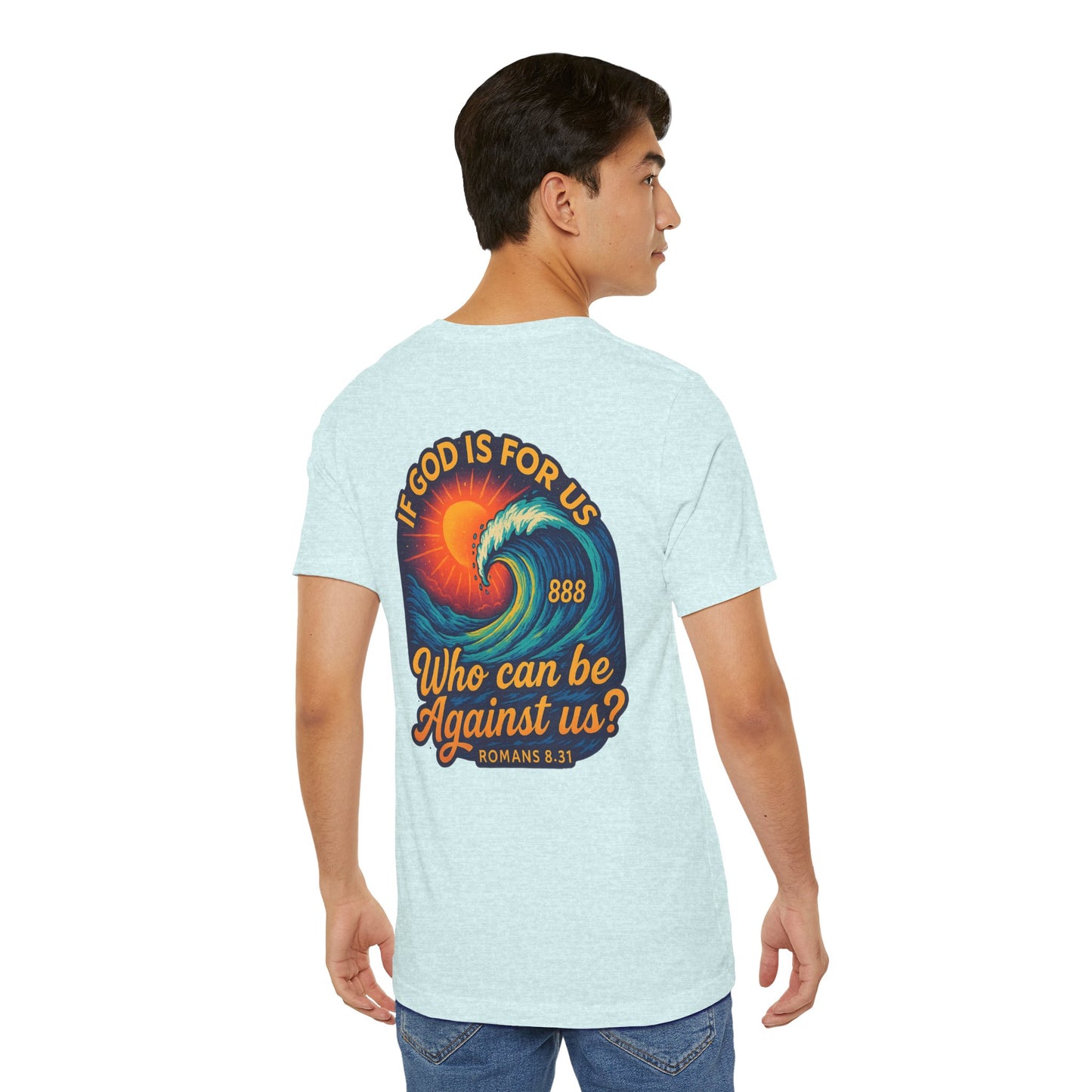 If God Is For Us | 888 Wave Tee – Romans 8:31